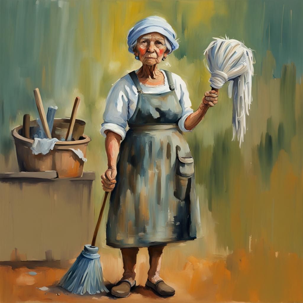 The washer woman
