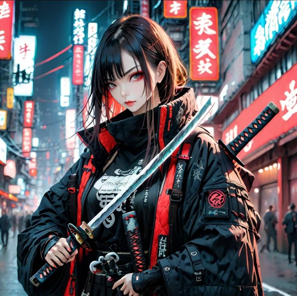Urban Samurai girl
