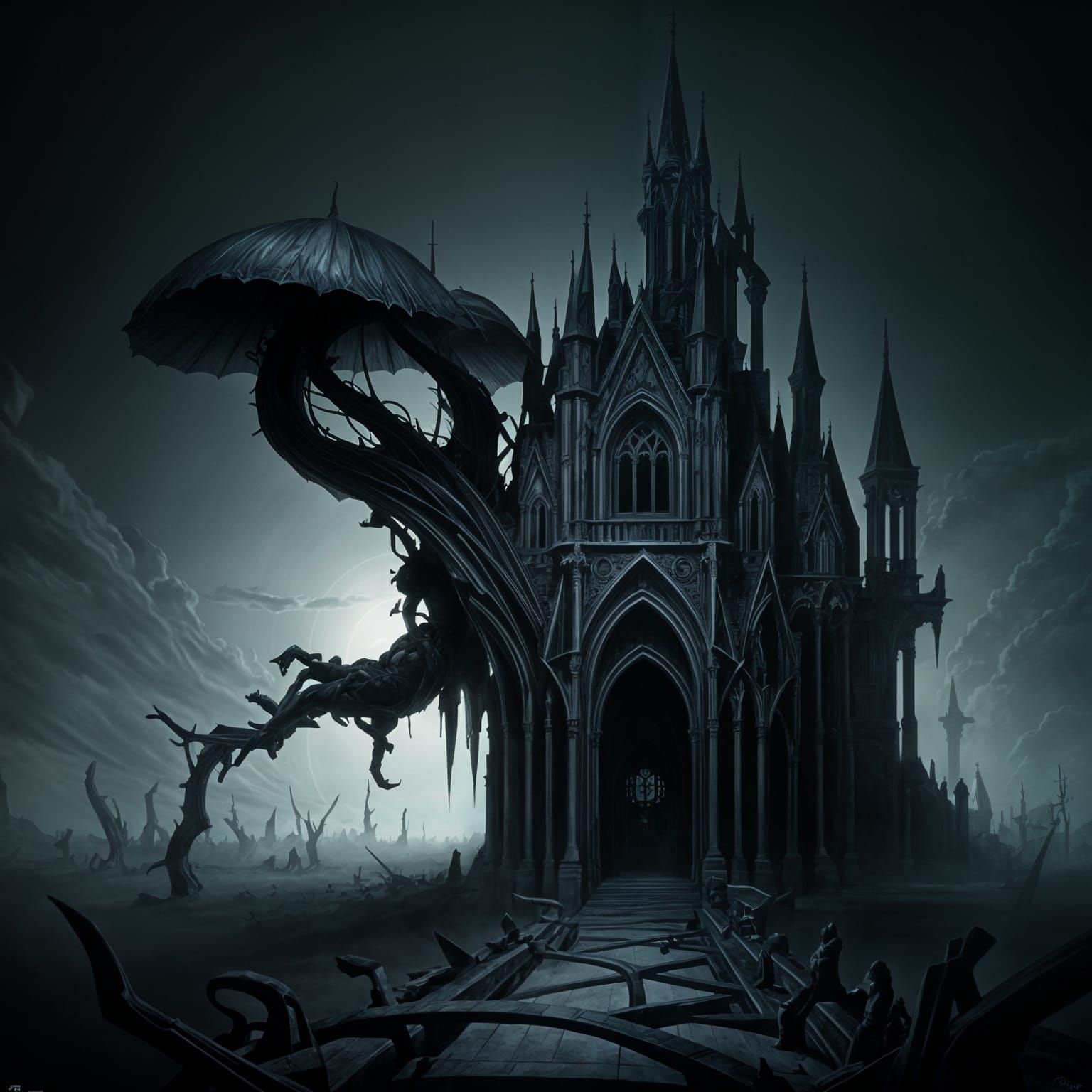 Dramatic Comic Art Inspired by Requiem for a Dream