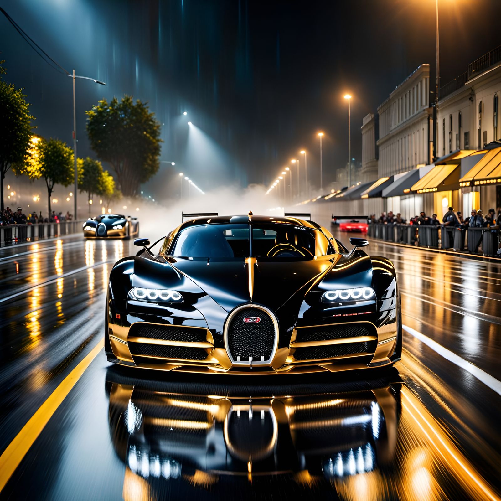 Bugatti Chyron - AI Generated Artwork - NightCafe Creator