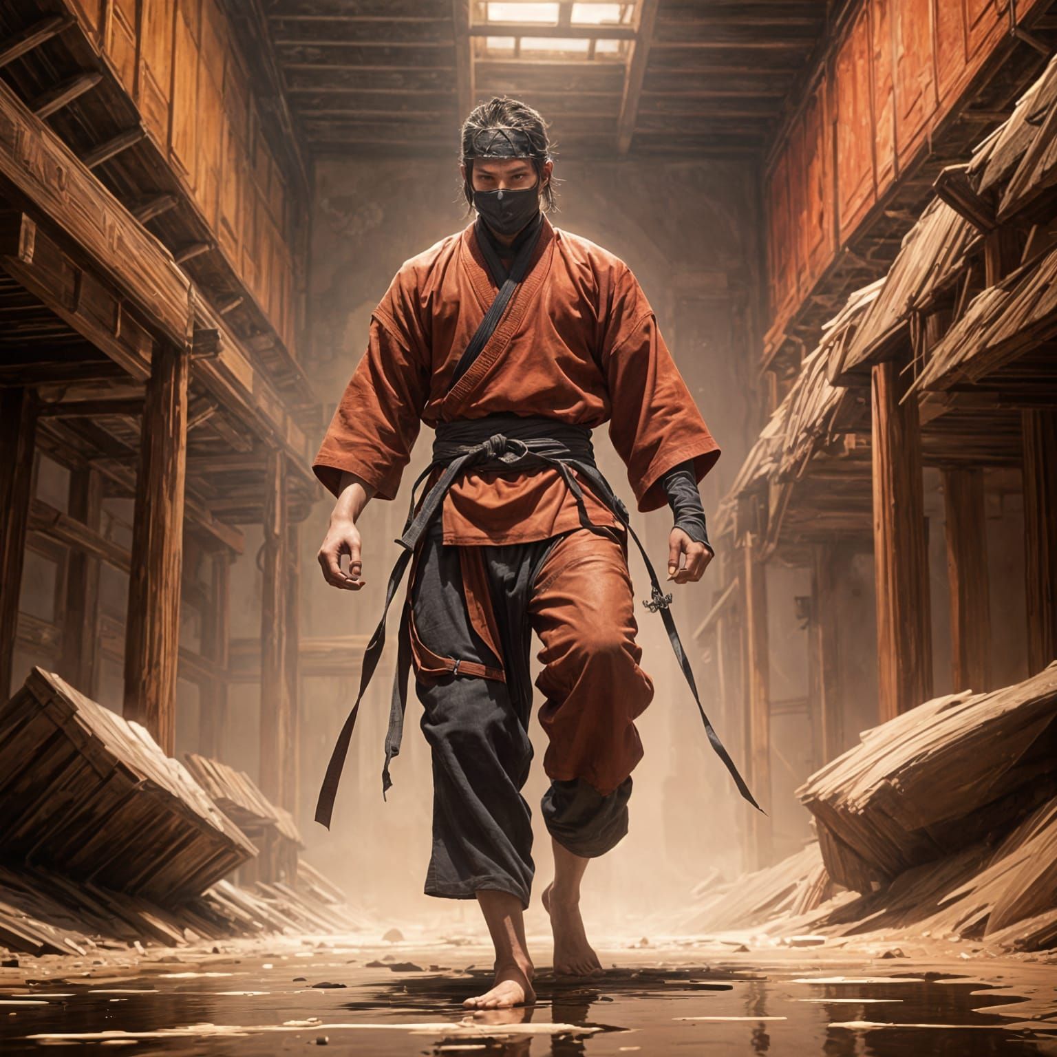 A martial Monk