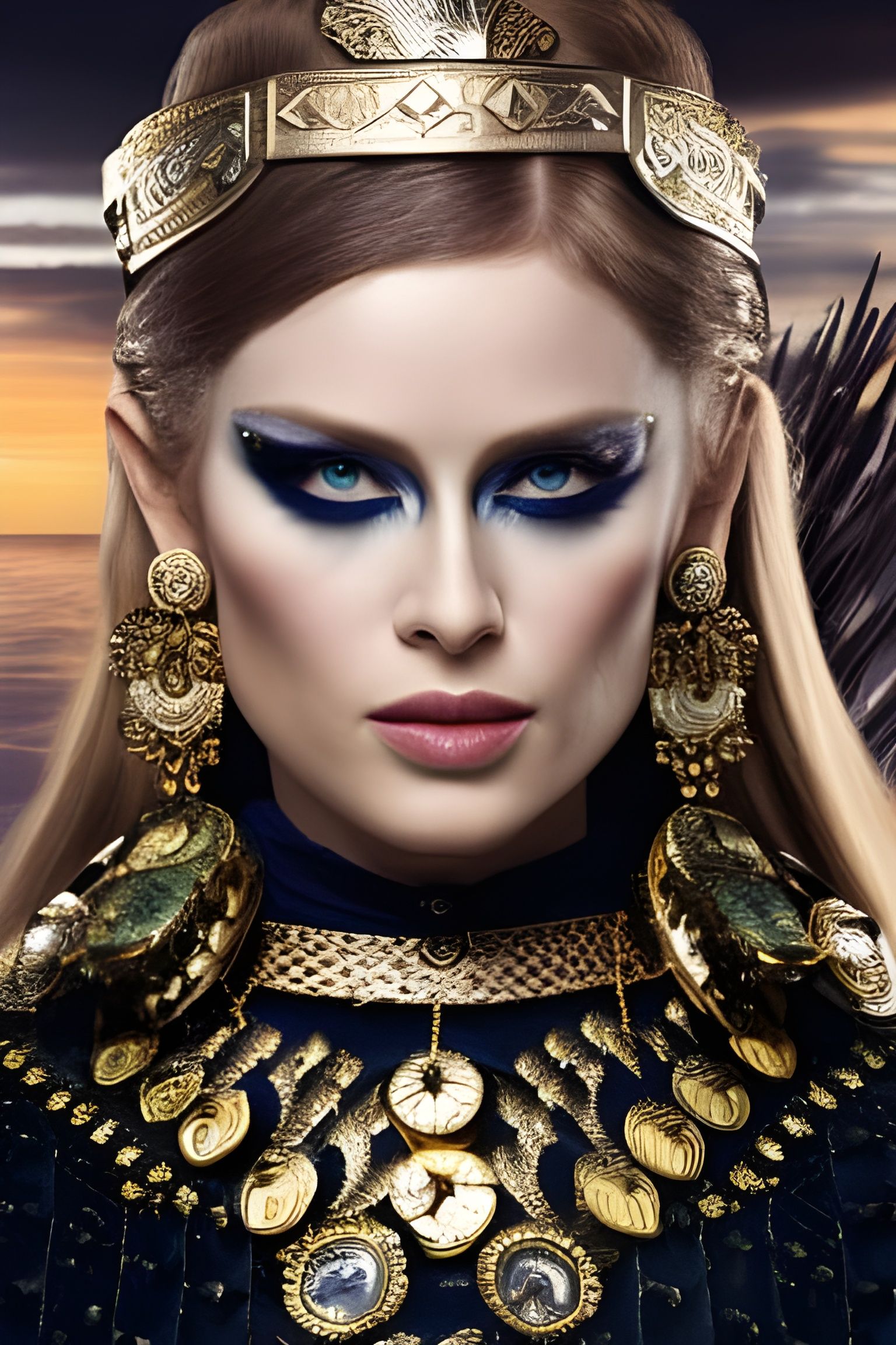 Vikings queen - AI Generated Artwork - NightCafe Creator