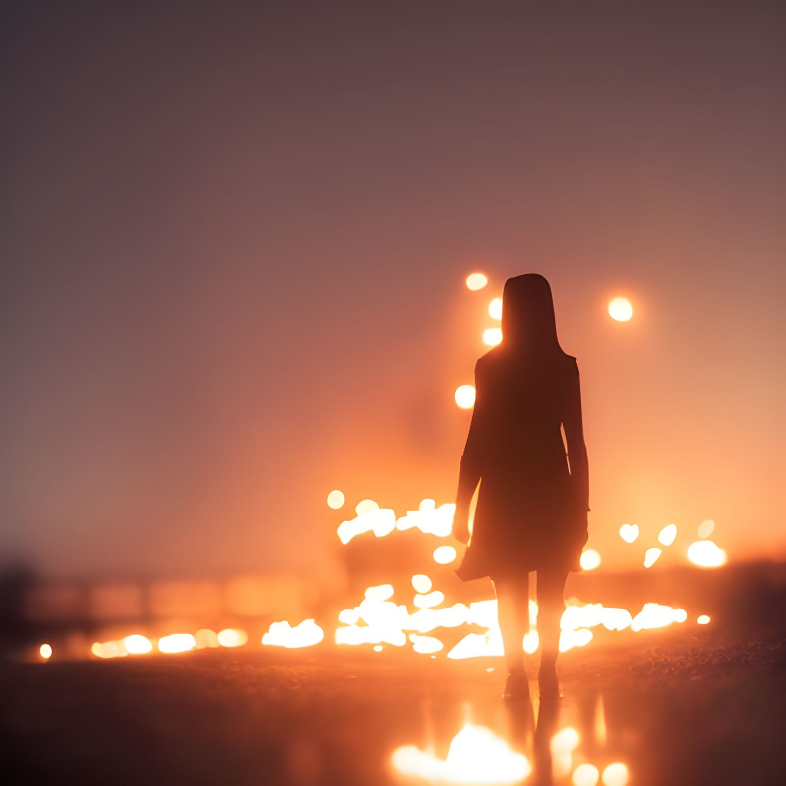 Burning the midnight oil ai generated artwork nightcafe creator