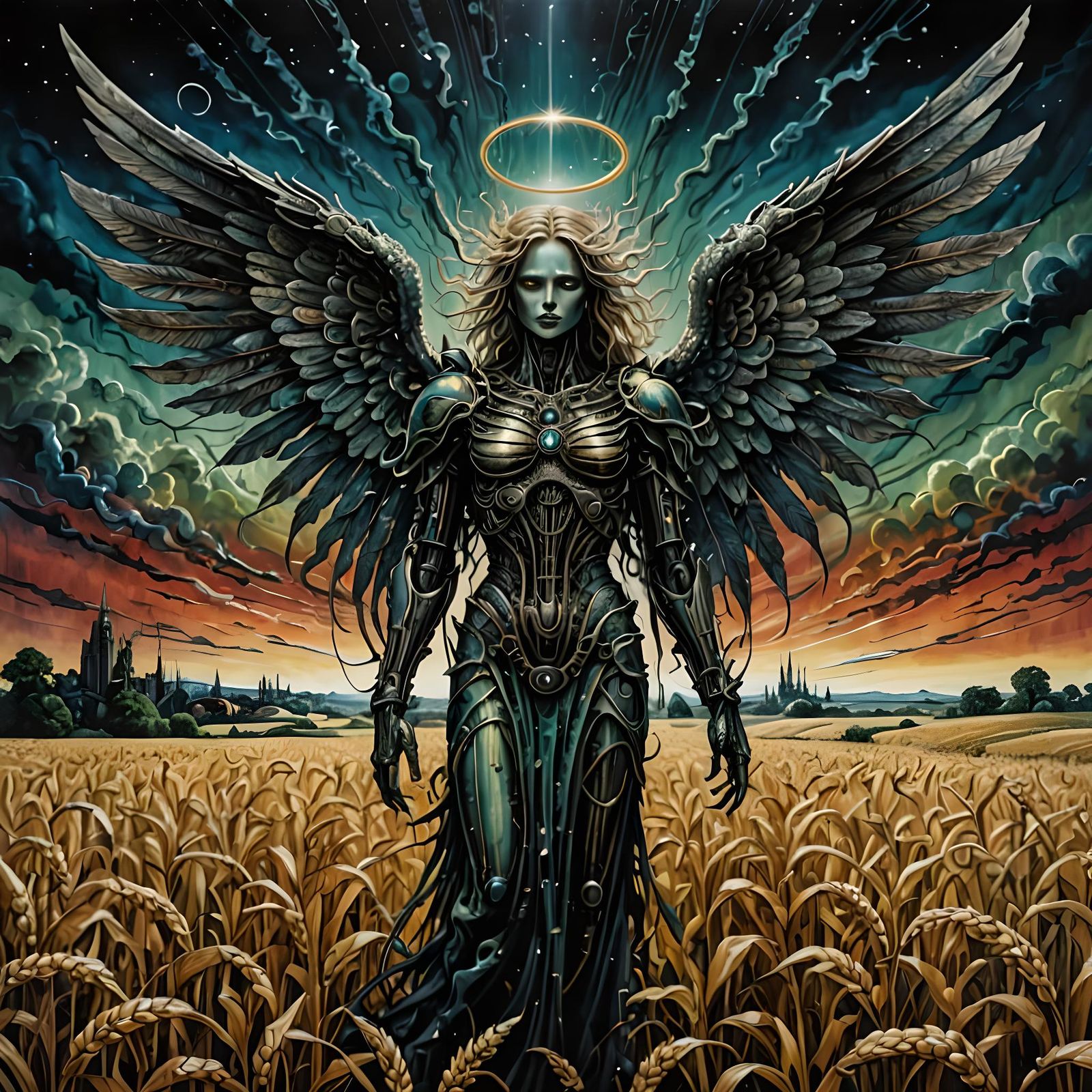 Wheat Angel  by @GiGi