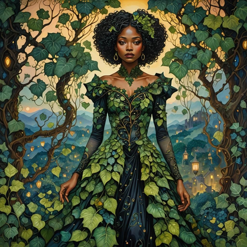 Fantasy Ivy  by @Groovyspecs