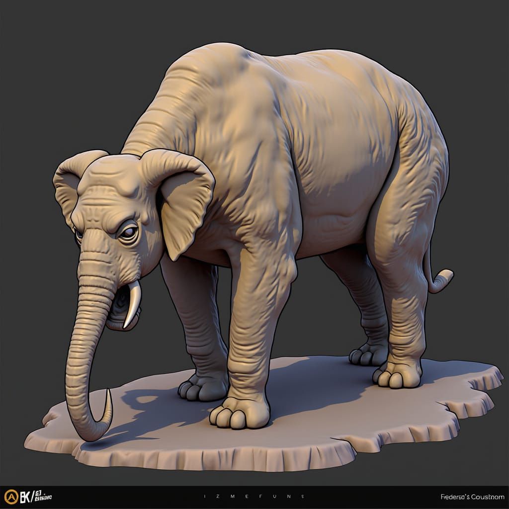 Woman in Headscarf at Sunset, Detailed Painting