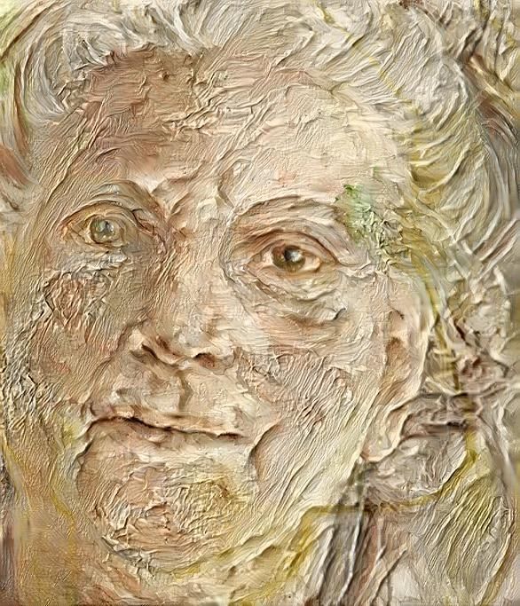 self portrait using Impasto AI thing