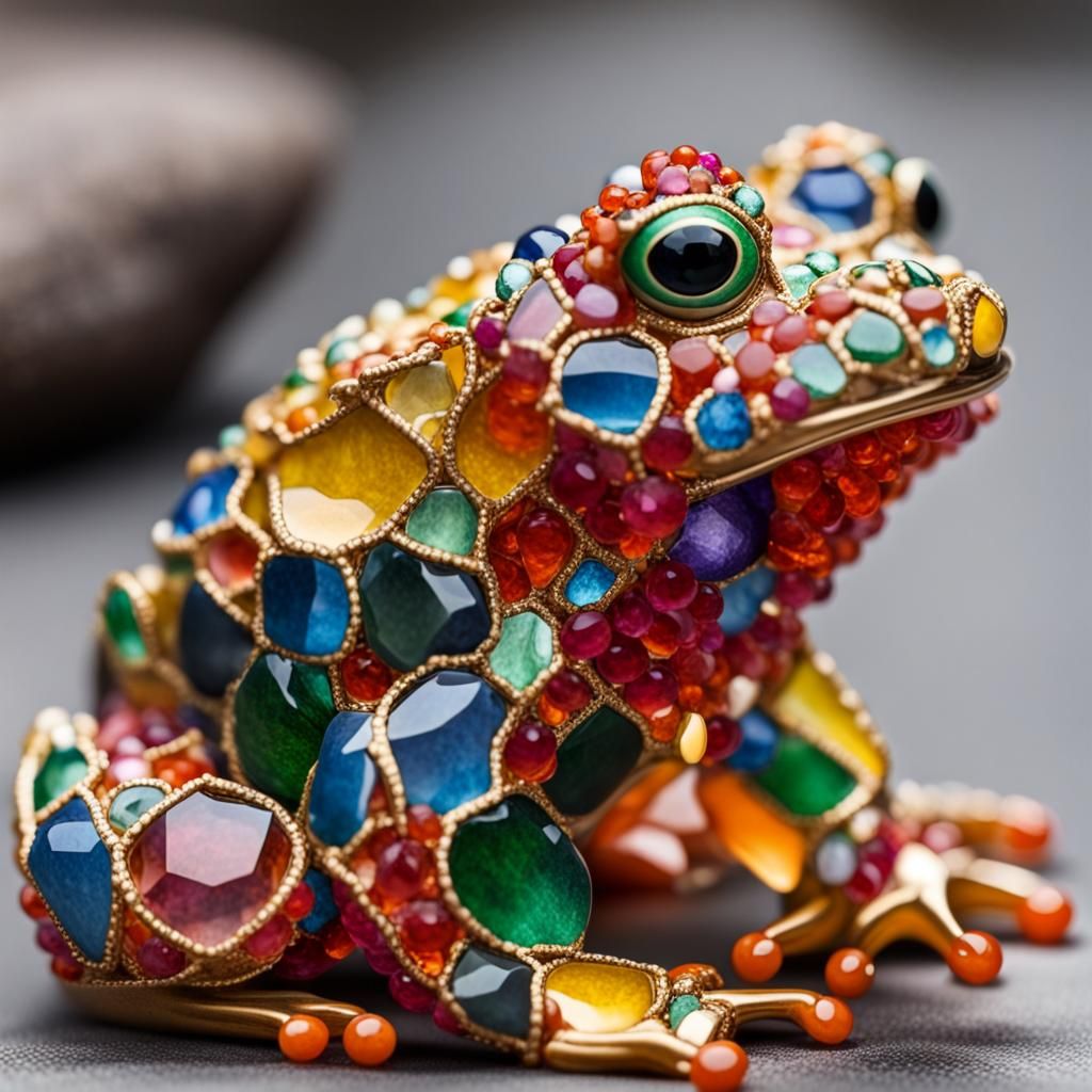 The Jeweled Frog of the Amazon