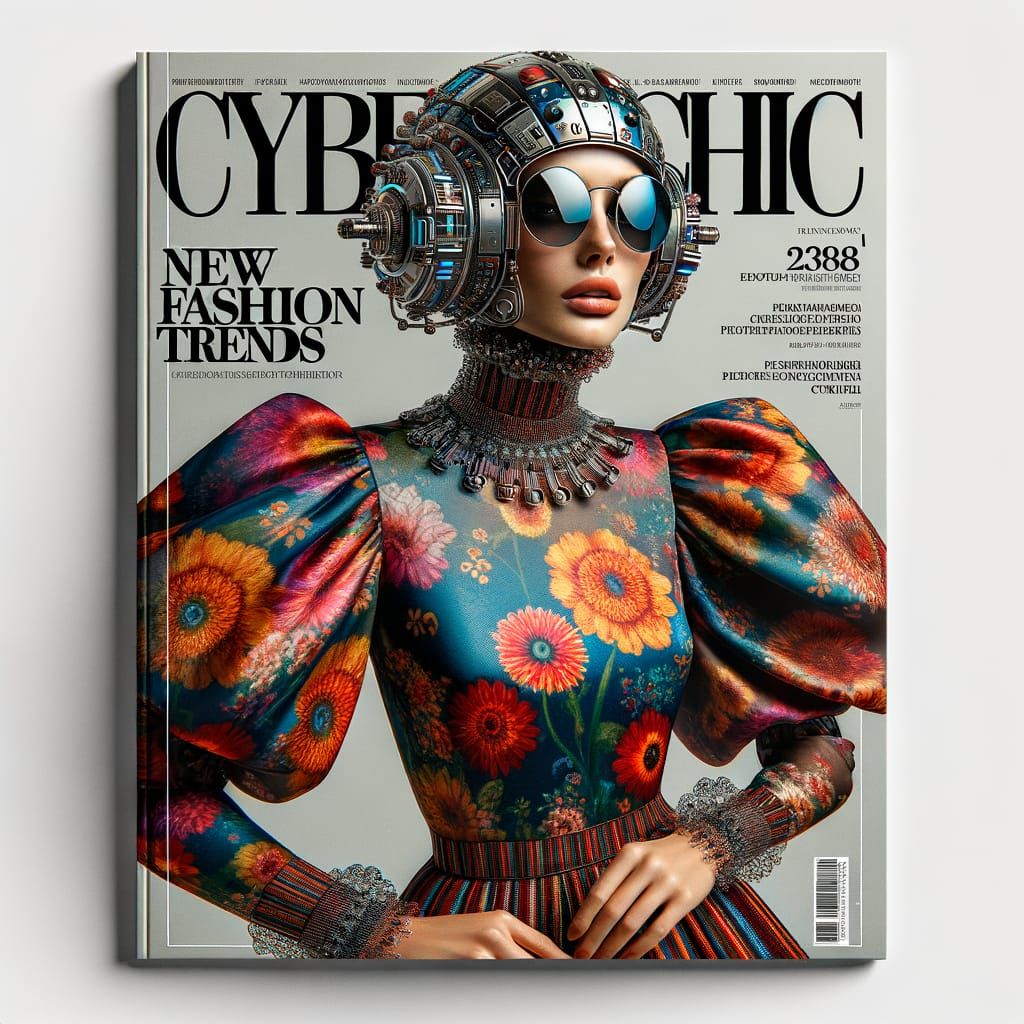 Cyber Chic Magazine 🤖👠✍📝  by @fredexteam