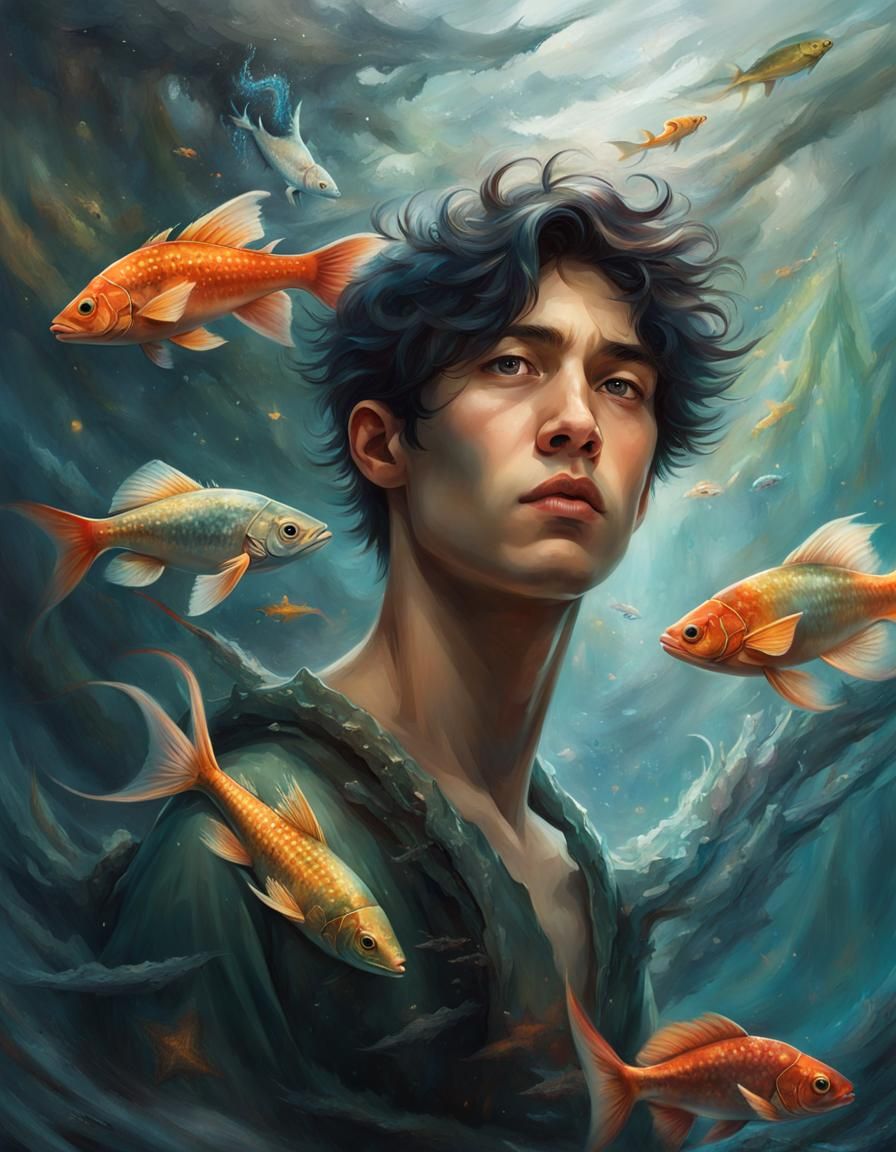 Guy and Goldenfish