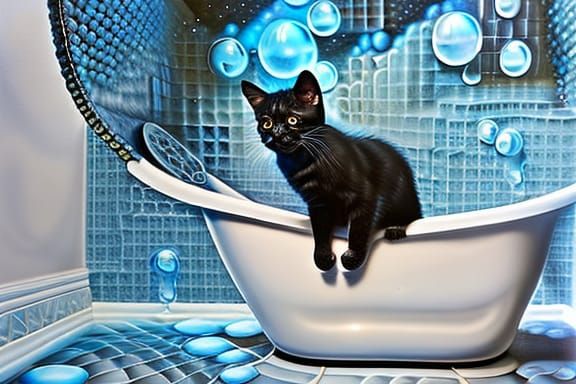 Cat Bath 3