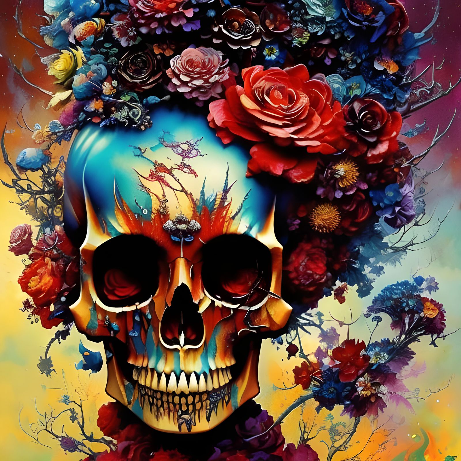 Life and Death and Life  by @Art of Art