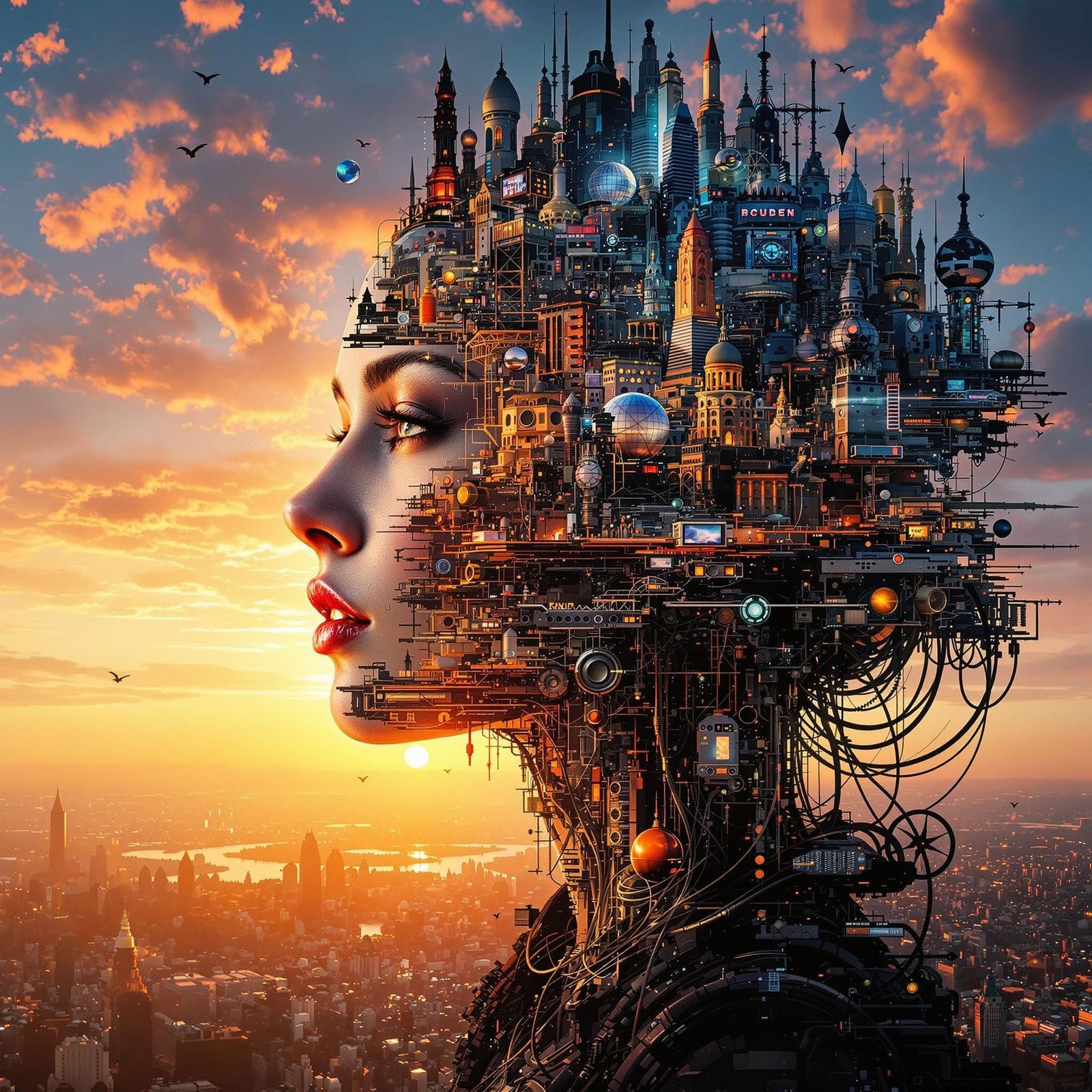 Brain and heart of the city  by @That cinema teacher