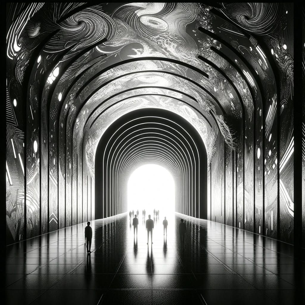 Tunnel of Dreams and Nightmares   by @undefined