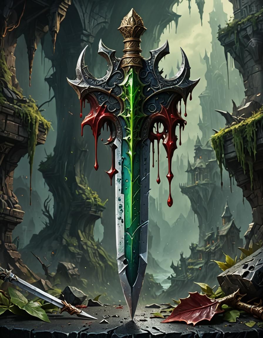 A cursed dagger
