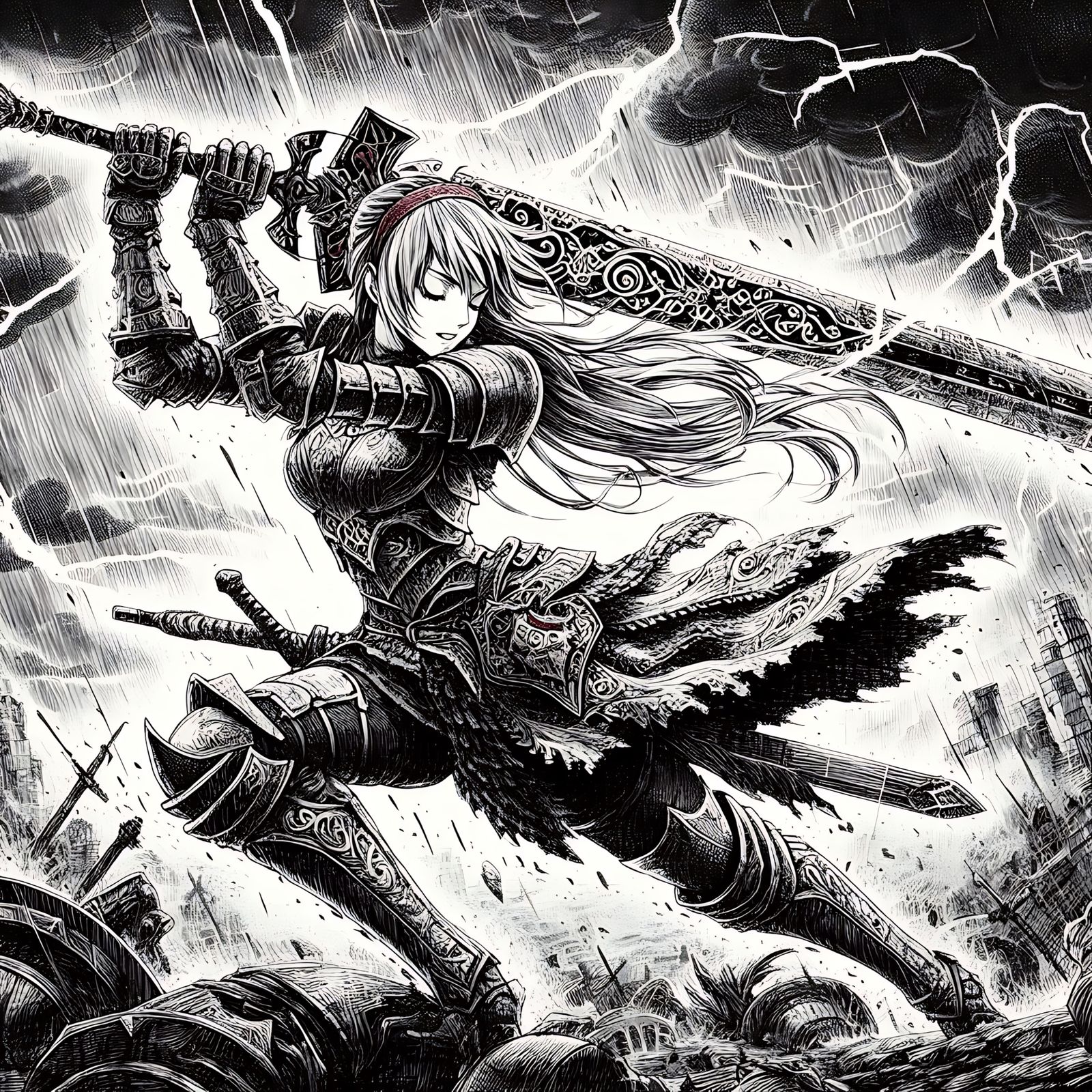 Woman Knight (Uploaded)