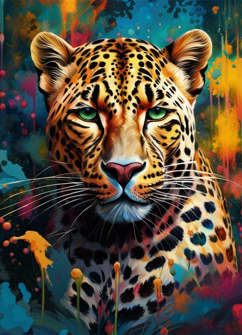 Leopard - AI Generated Artwork - NightCafe Creator