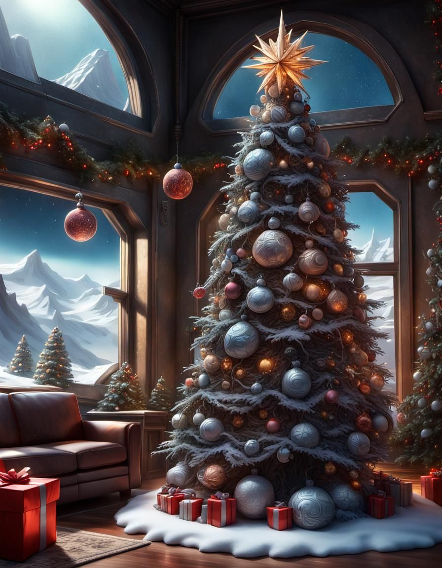 Sci-fi Christmas Tree