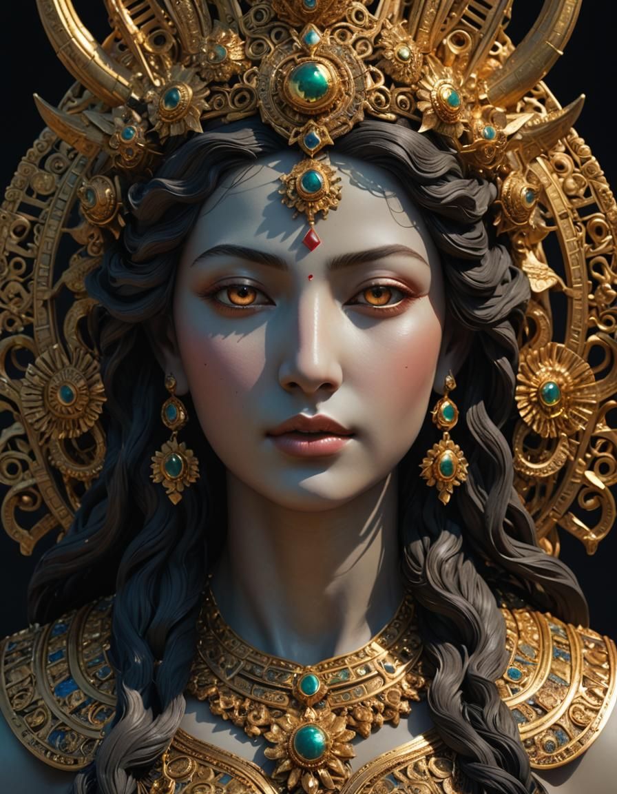 Face of a Goddess