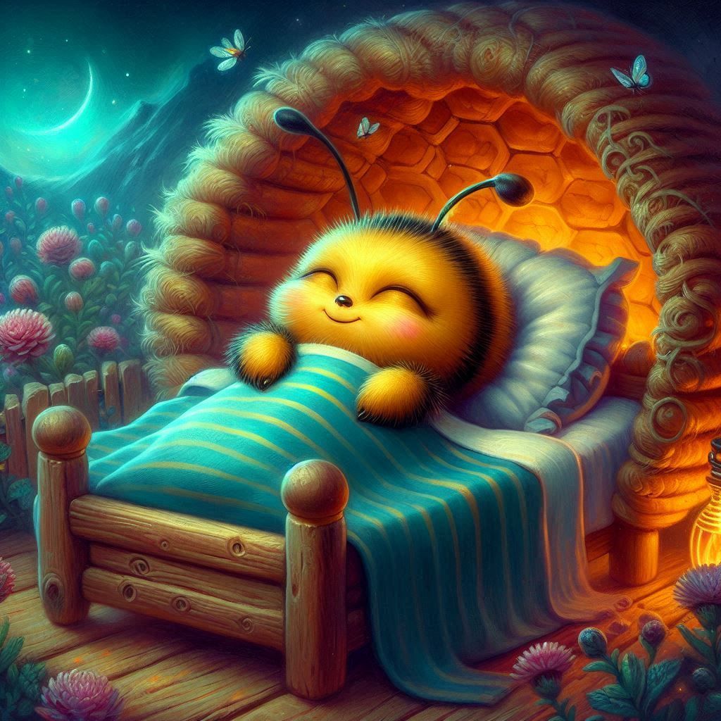 Sleepy bee