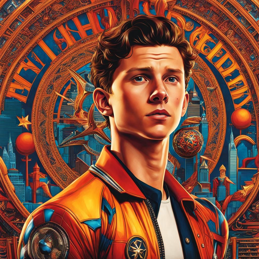 tom holland - AI Generated Artwork - NightCafe Creator