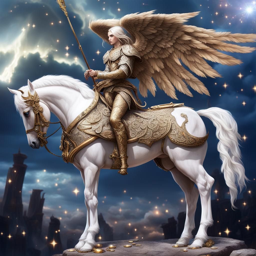 7 Nft Angelic war steed