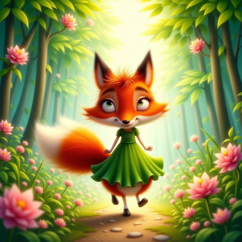 Girl on Fox in Whimsical Land 🦊👧

A young girl on a fox in a painterly landscape, anime style.
<lora:YippidyYoozles:1.0>