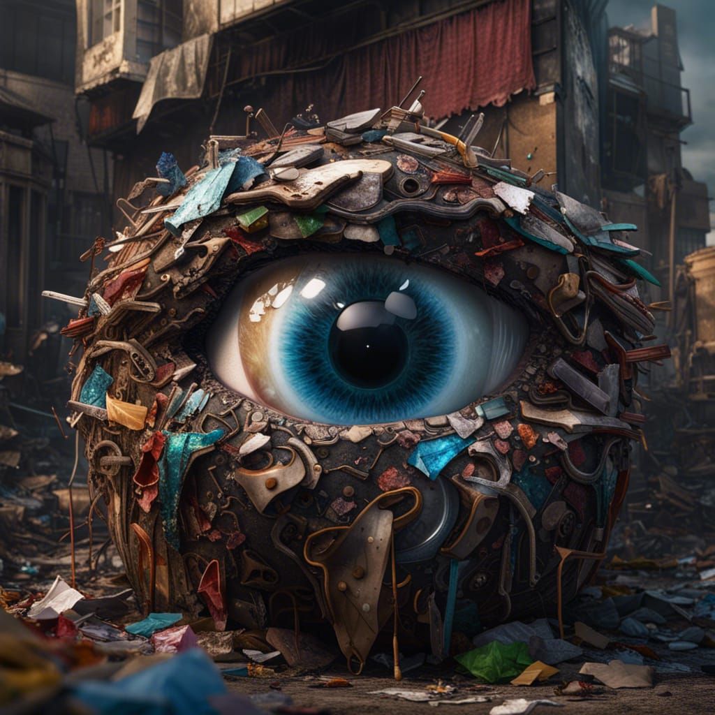 imagine going to a dump and this thing is just staring at yo...