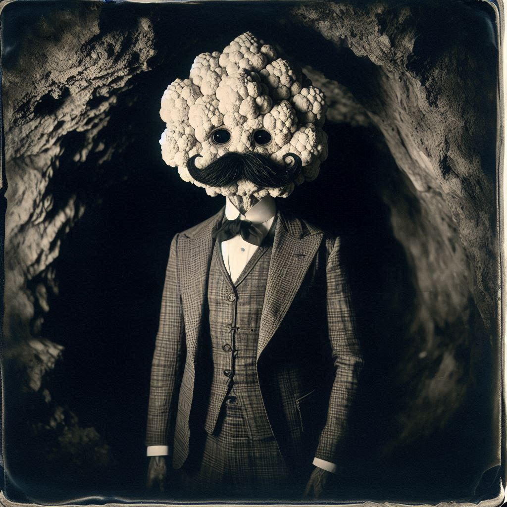Cauliflower Chap Inside Cave