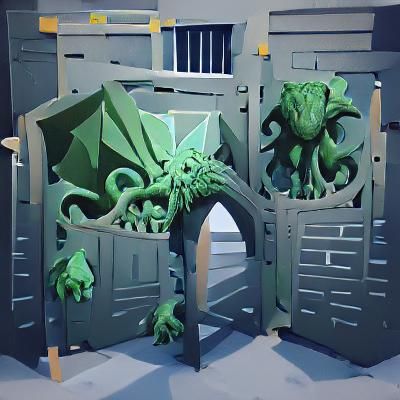Cthulhu dungeon gate