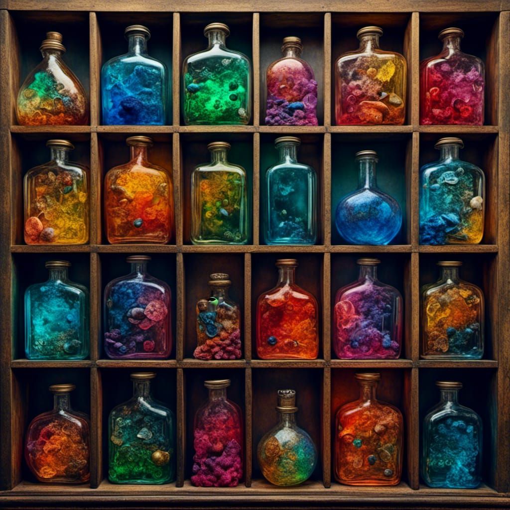 Bottled Galaxies