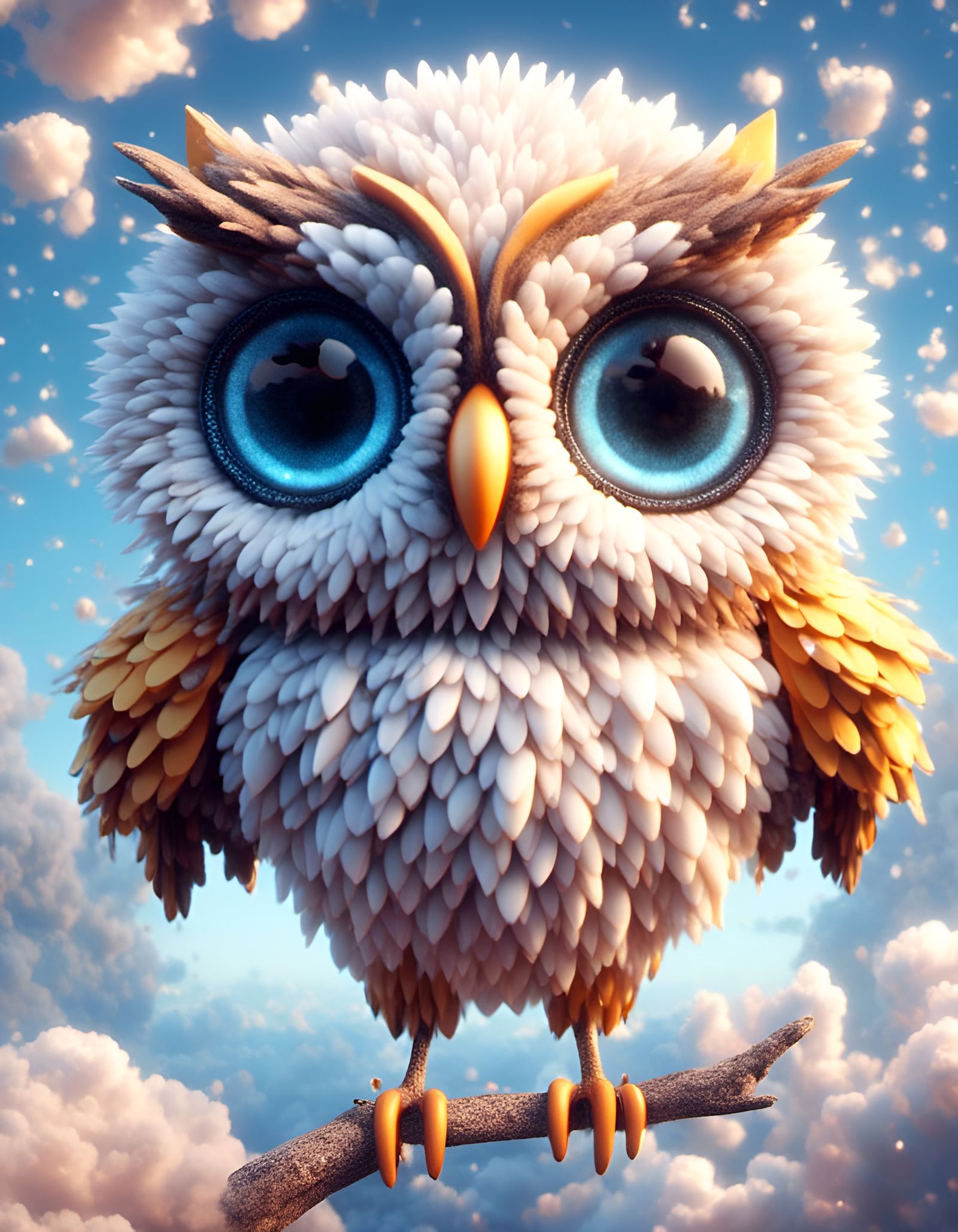 Cloud-high cuteness