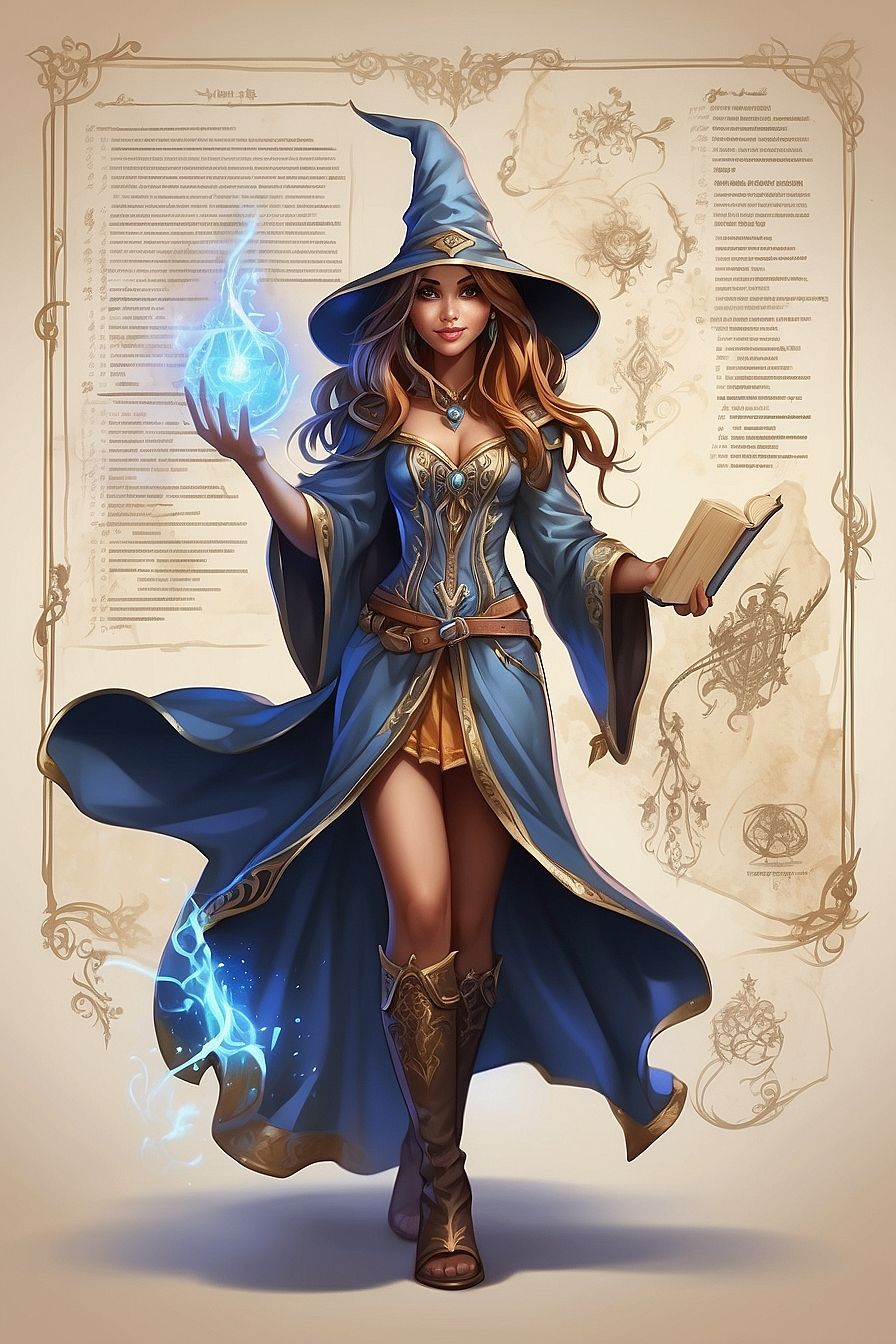 Sorceress Character Sheet