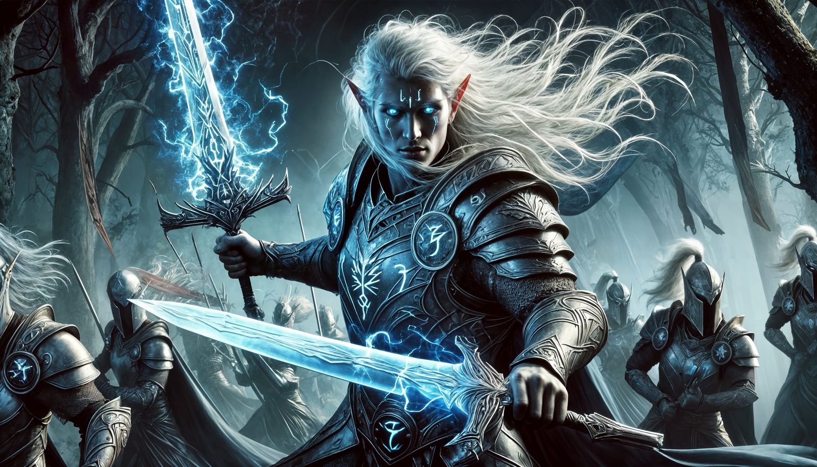 The Last Charge of Elacan's Knights at the Battle of Caelshiire Ruins