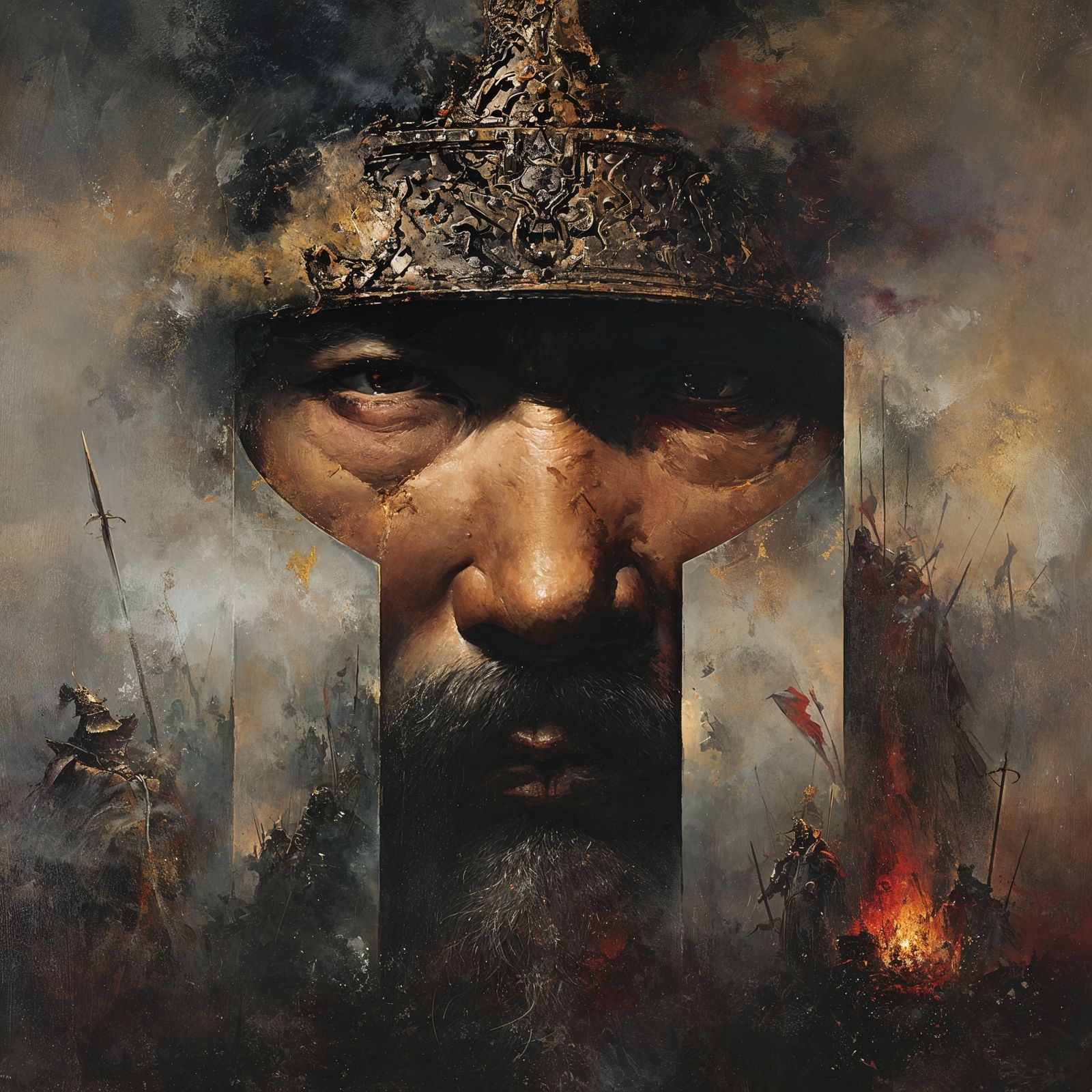 Iron Gaze  by @Gecko6955