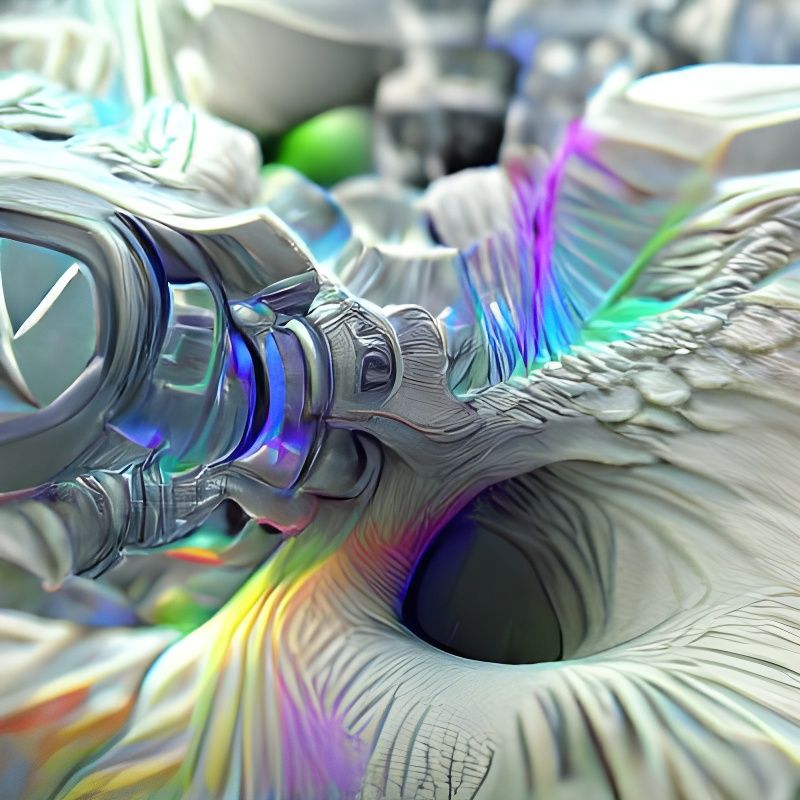 vortex 8k resolution holographic ambient occlusion