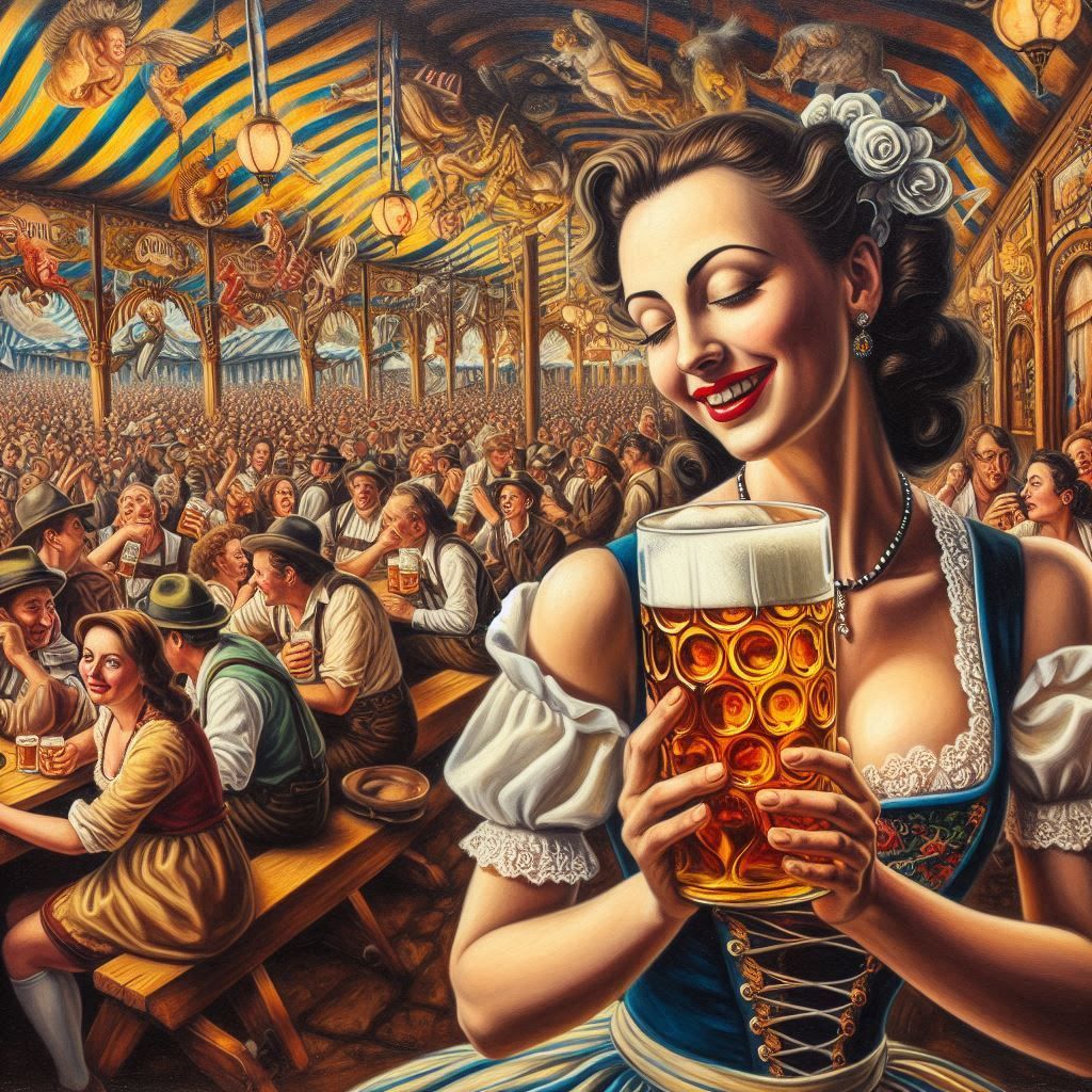 Oktoberfest inspired by Dalí