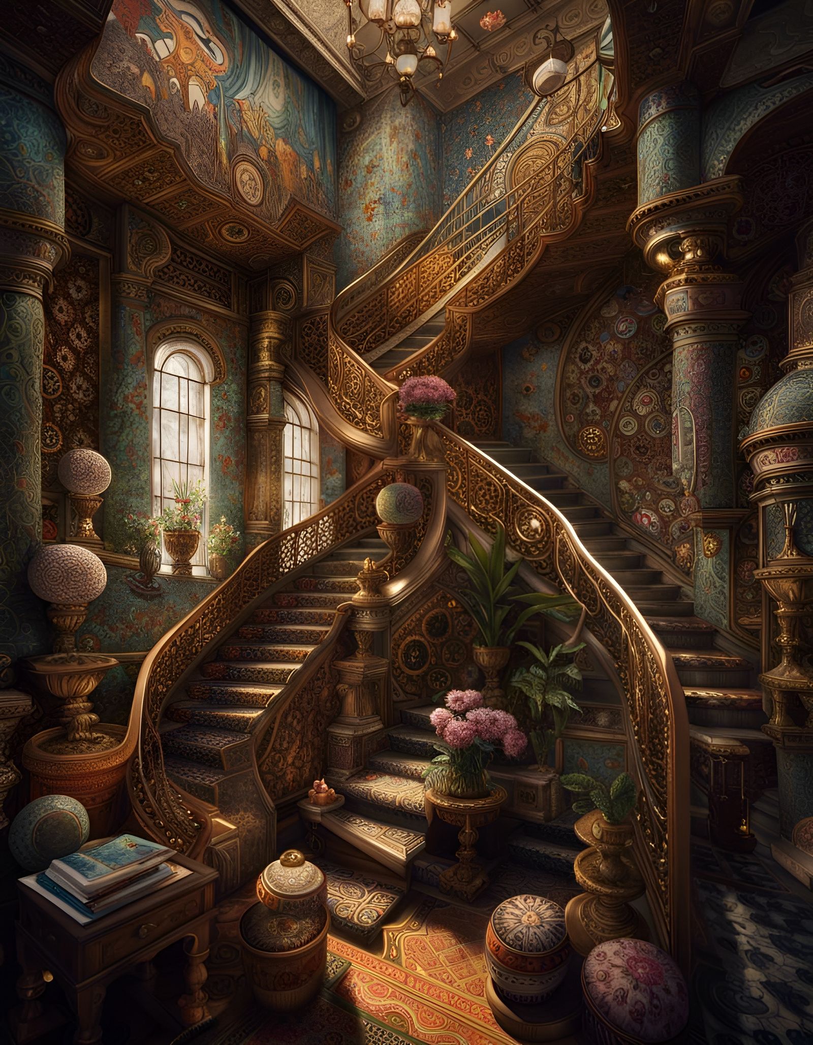 What lies above…  by @Feathers