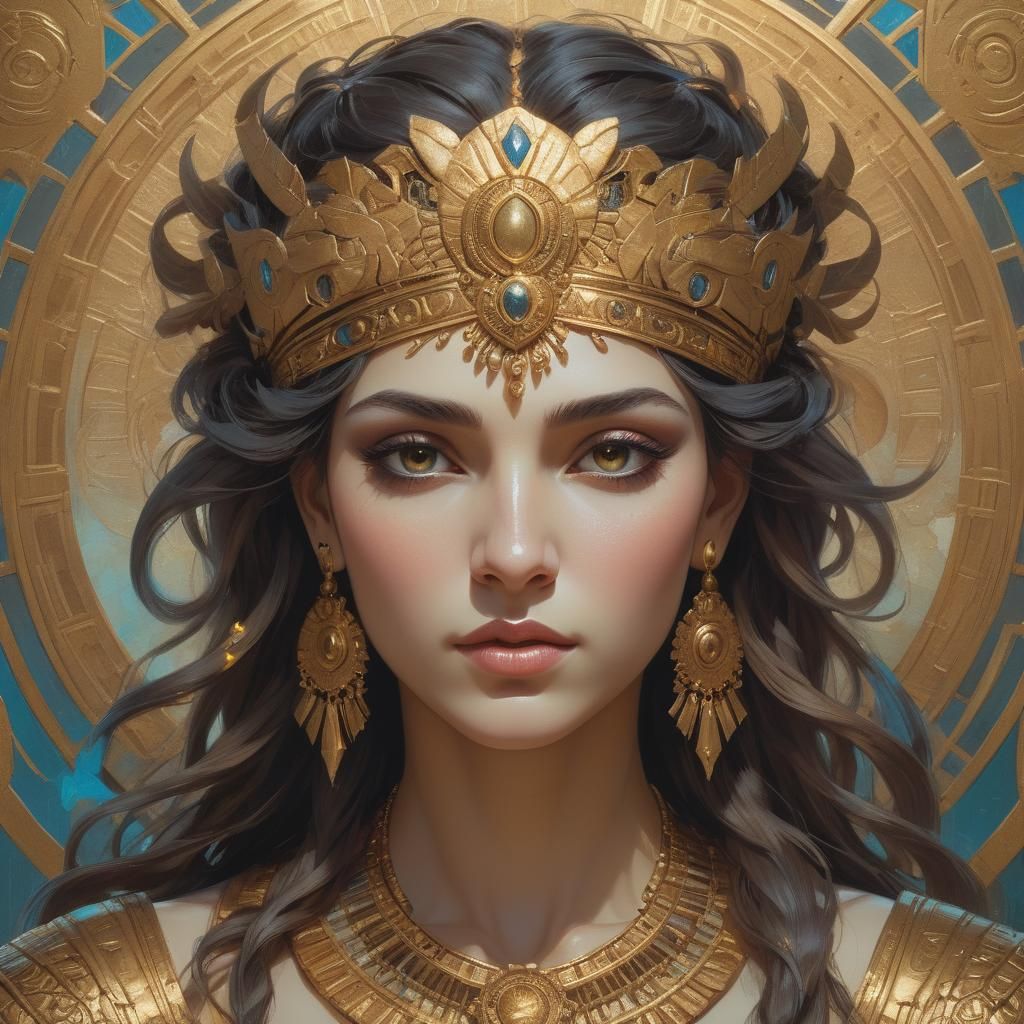 Inanna - AI Generated Artwork - NightCafe Creator