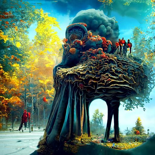 Seasonal Surrealism Fantastic Realism symbolic, Lisa Aisato, WOJCIECH SIUDMAK , Jacek Yerka, Zdzisław Beksiński, 
