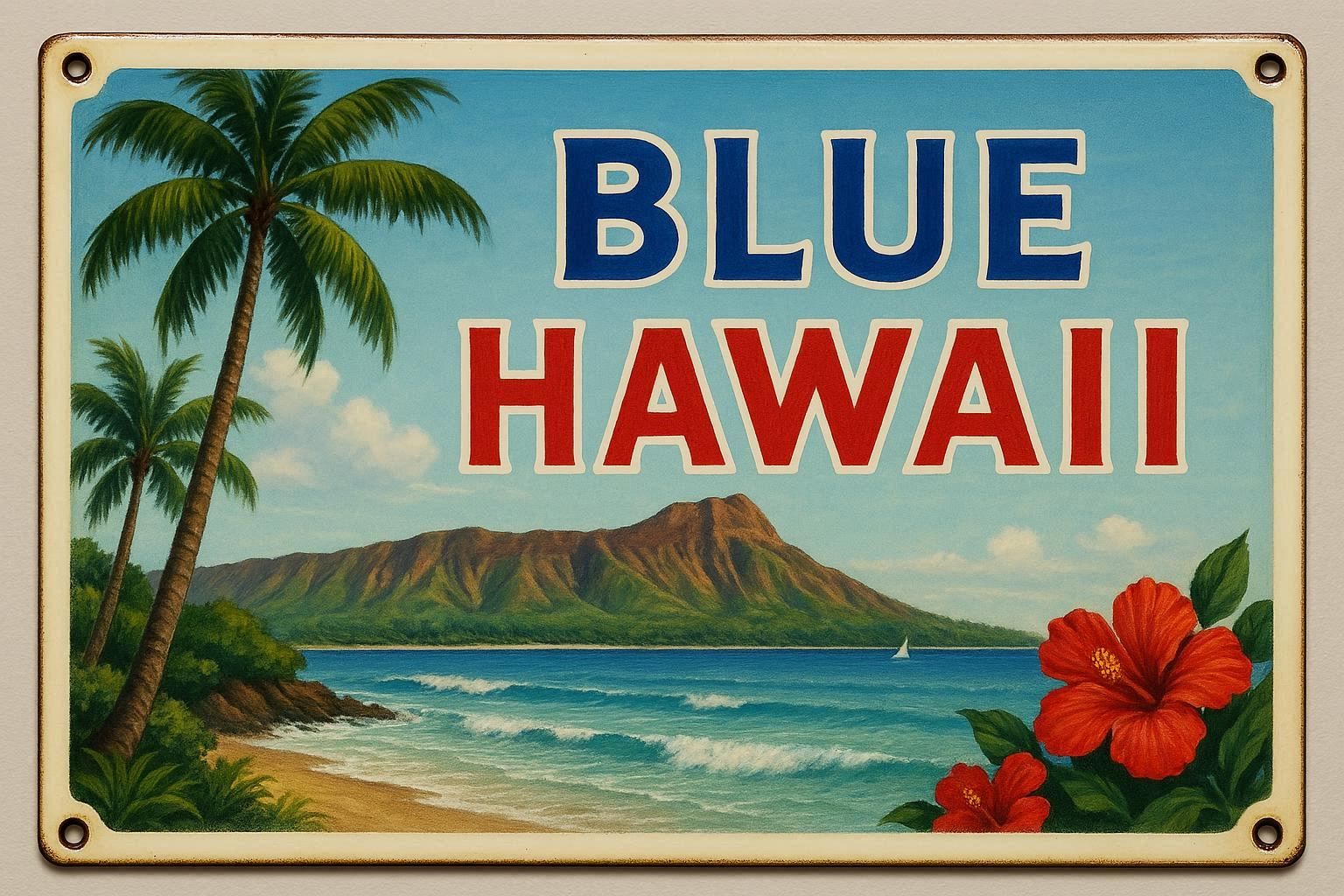 Famous Song Titles Challenge - Blue Hawaii by Elvis Presley