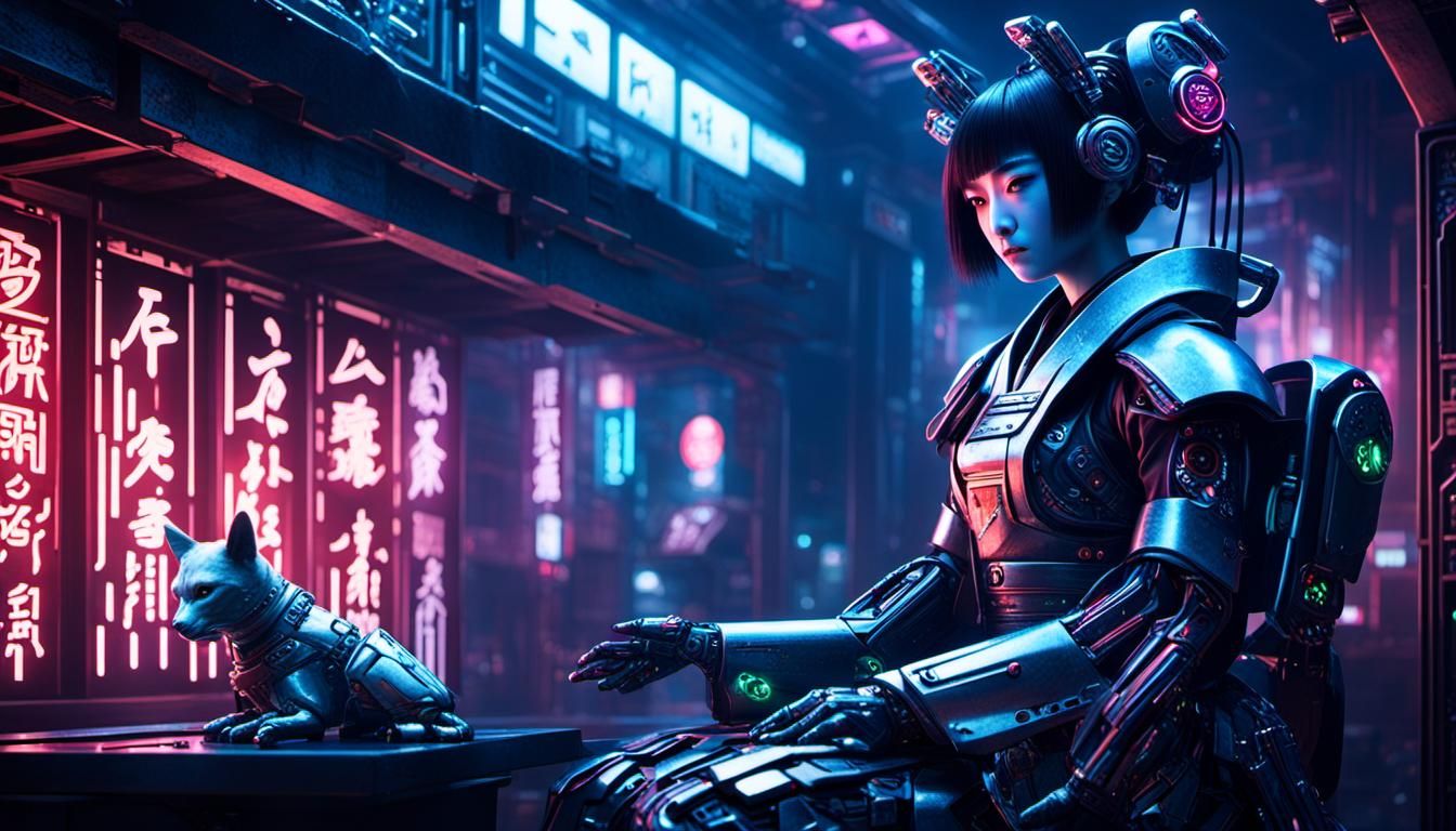 Living being or upgraded machine.  by @Real Courte