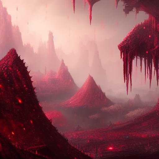 Rain of rubies