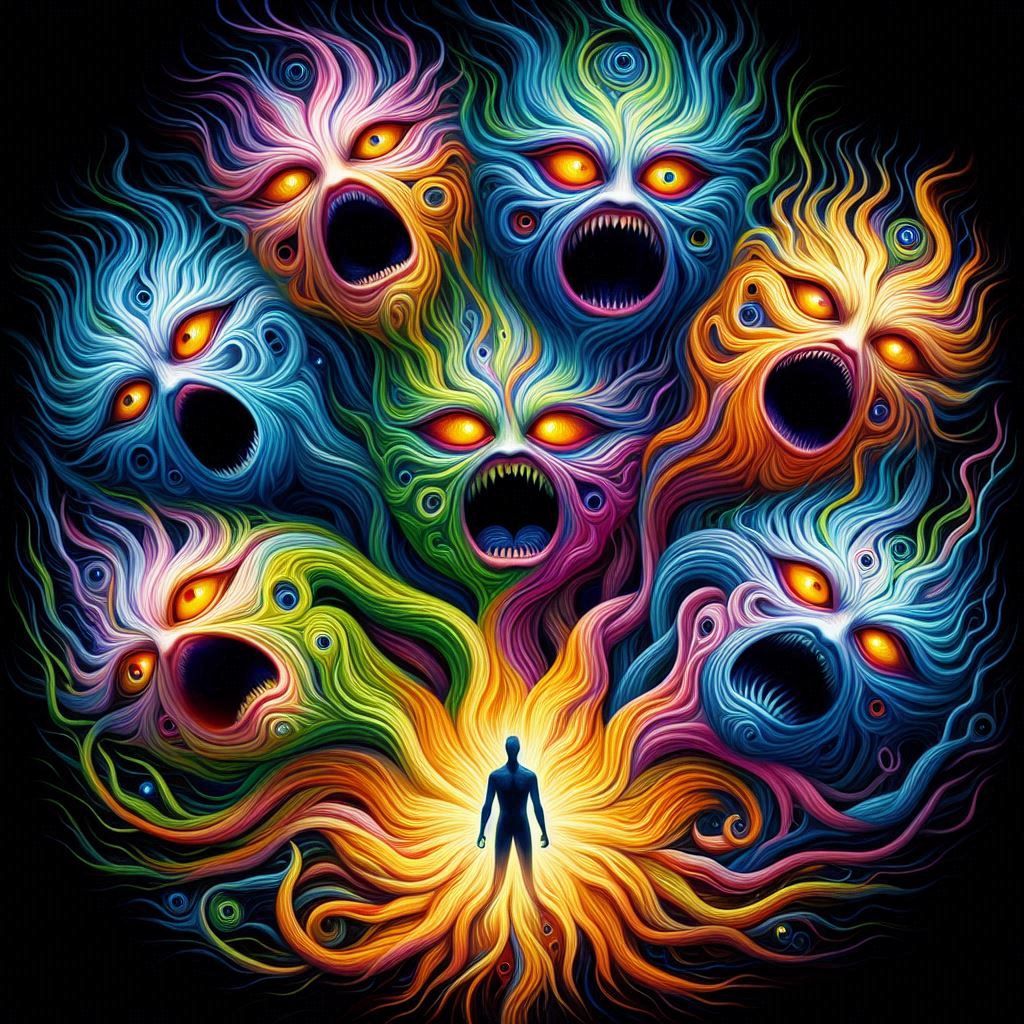 Emotional Support Hydra - absorbing your negative emotions -...