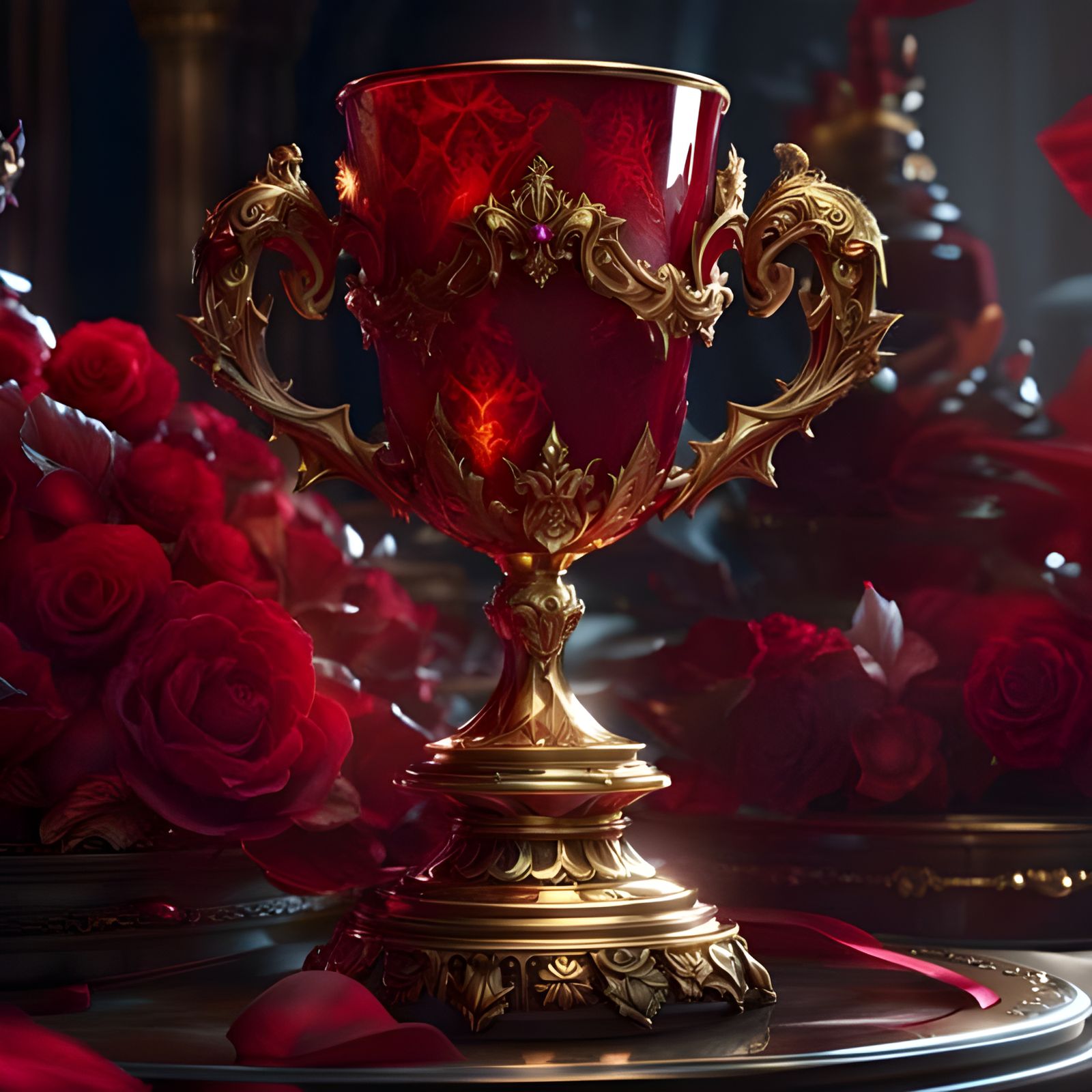 Ruby Trophy  by @bluefish