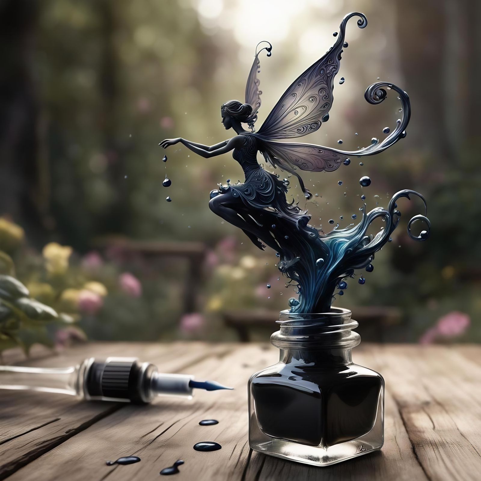 Magical ink  by @eFuoriPiove