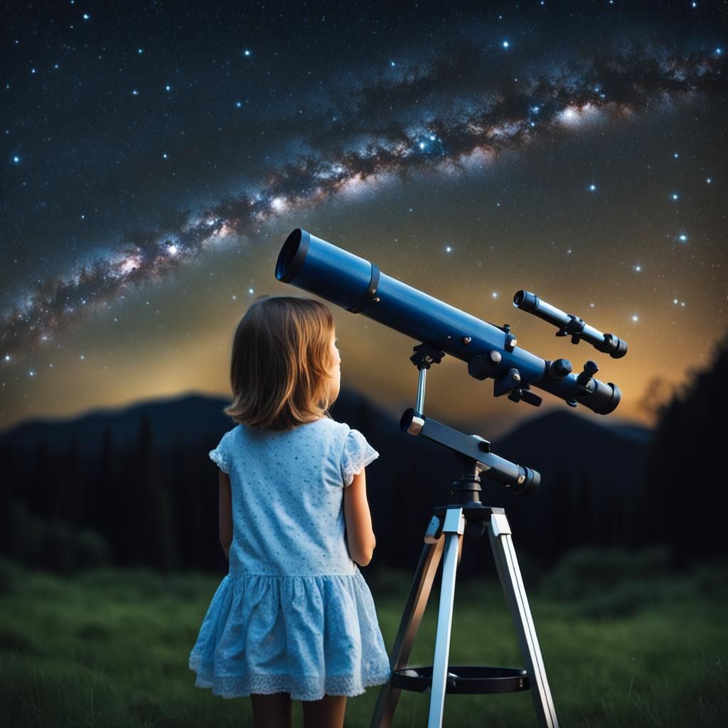 When I grow up, I will be an astronomer...