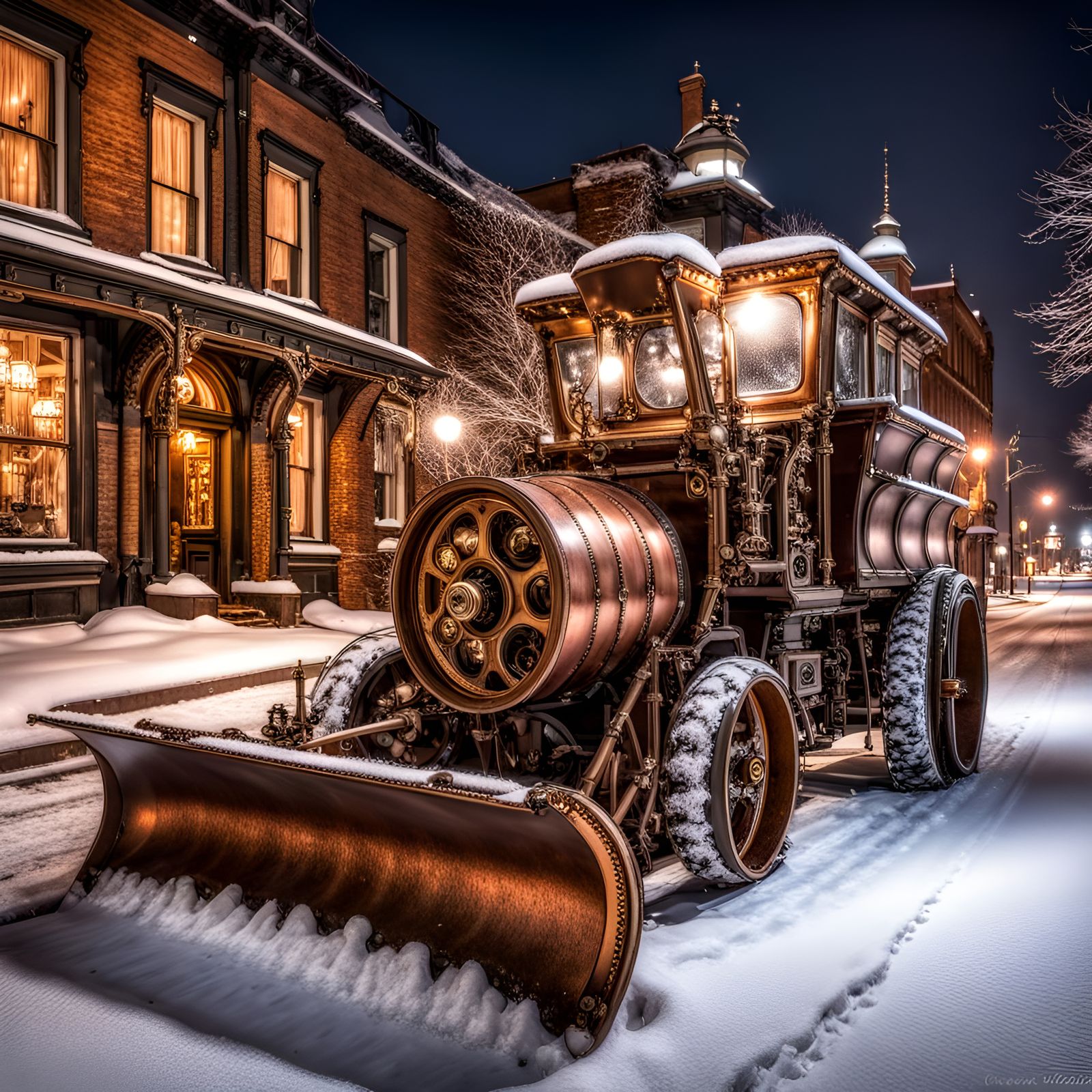 Steampunk Snowplow