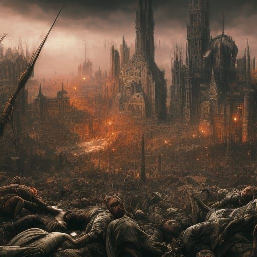 Tragic extinction...  by @Queenshif