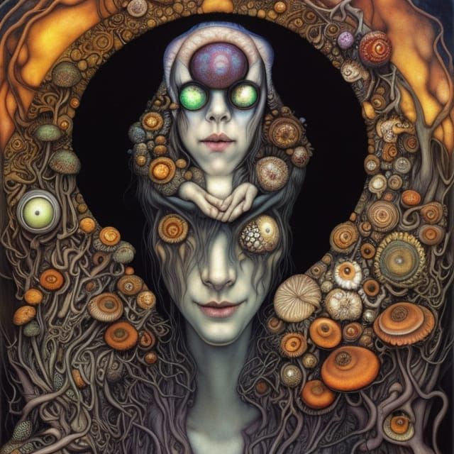Fungi Girl 8528